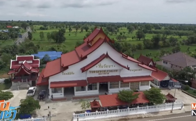 สุดแปลก! ซุปเปอร์มาร์เก็ตทรงศาลาวัด