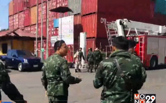 ตรวจค้นตู้คอนเทนเนอร์ของ “โกตี๋”วันที่ 2