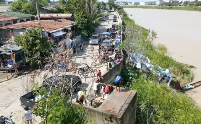 ชายวัย 85 ปี กระโดดแม่น้ำเจ้าพระยา จ.สิงห์บุรี