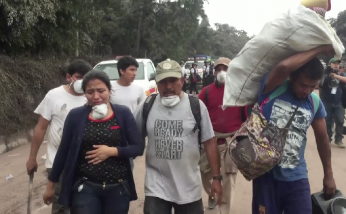 ยอดเหยื่อภูเขาไฟกัวเตมาลาพุ่งเป็น 69