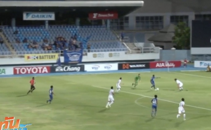 ช้างศึกยู 23 โดนฉลามชลเผาเครื่อง 2-1