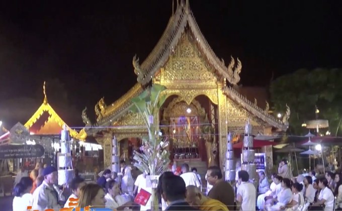 วัดดังเชียงใหม่ทำพิธีขอขมาหลังมีผู้ฝ่าฝืนขึ้นอุโบสถเงิน