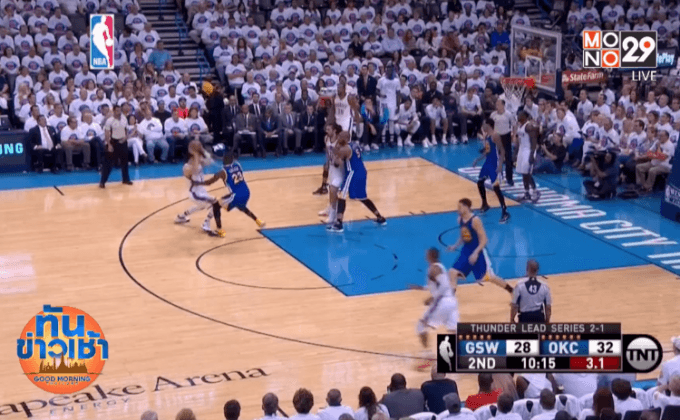 “เวสต์บรูก” นำโอคซีถลุงนักรบขึ้นแท่นรอชิง NBA