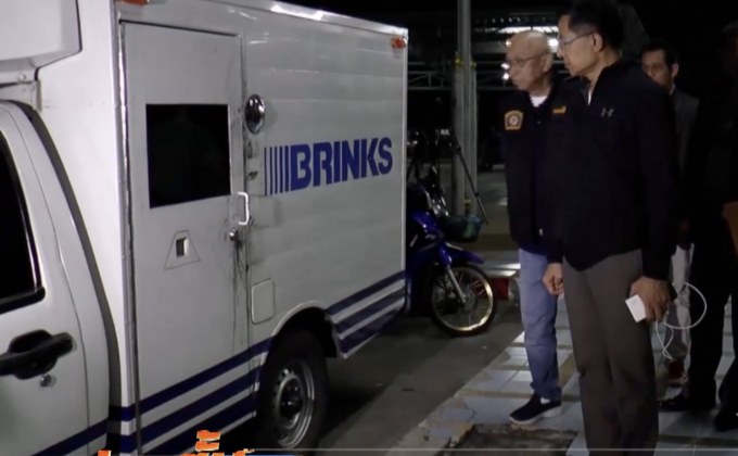 สอบพนักงานรถขนเงินหลังถุงเงินหาย 6 ล้าน จ.นนทบุรี