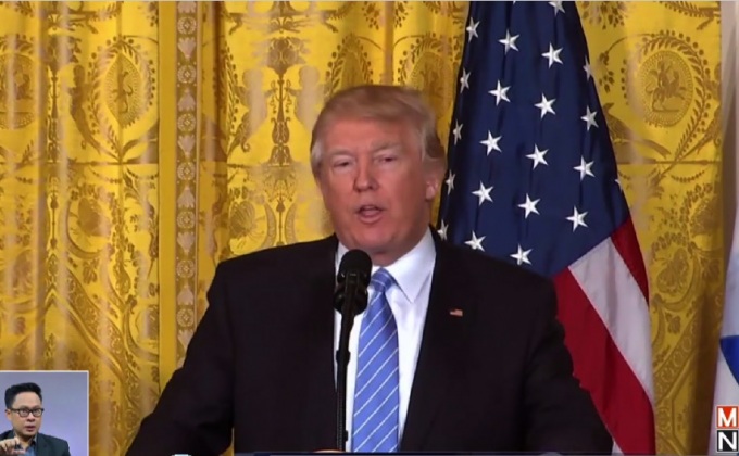 “ทรัมป์” เลิกยึดหลัก 2 รัฐแก้ปัญหาอิสราเอล-ปาเลสไตน์