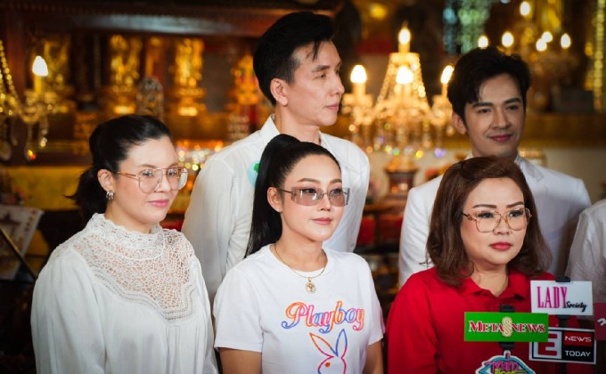 เจ๊เอก-อาจารย์เน นำทีมศิลปิน-ดารา ร่วมถวายเพล ณ วัดพระกษิติครรภ์โพธิสัตว์ จ.นครปฐม