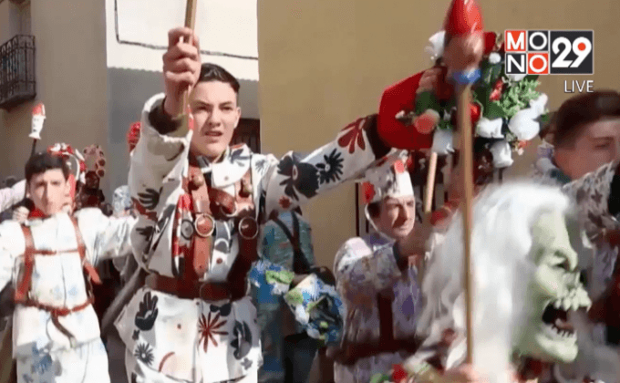 สเปนฉลองเทศกาลลา เอลดิอะบลาดา