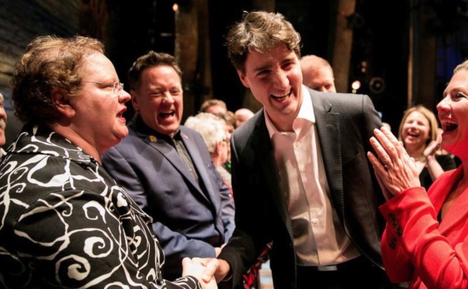 นักแสดง Come From Away เผยผู้นำแคนาดาร่วมชมการแสดง