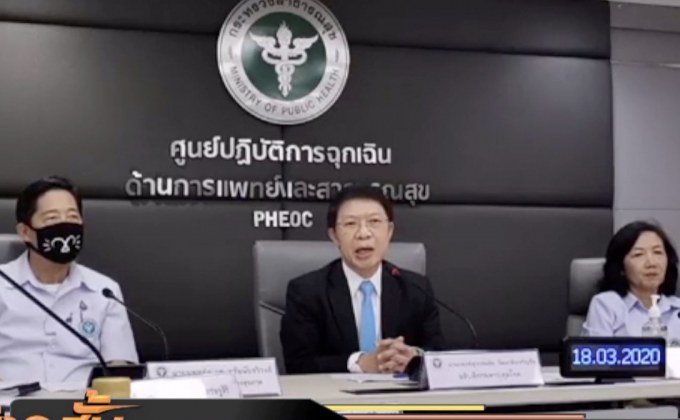 สธ.พบผู้ป่วยโควิด-19 เพิ่ม 35 ราย
