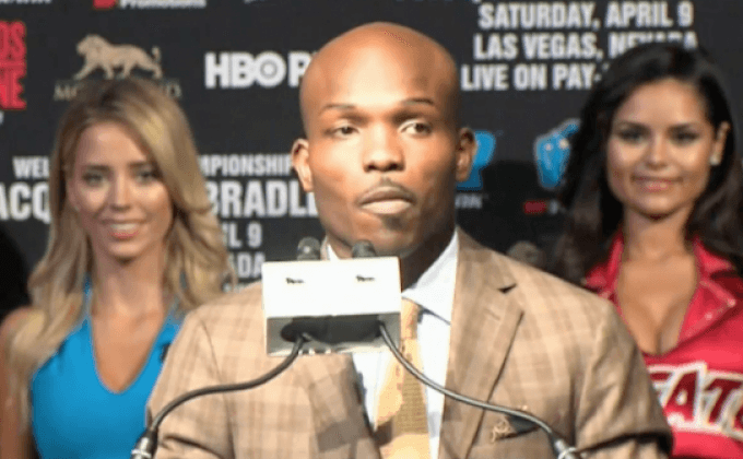 “แบรดลีย์” ลั่นไม่ใช่มวยให้ “ปาเกียว” เคี้ยวทิ้งทวน