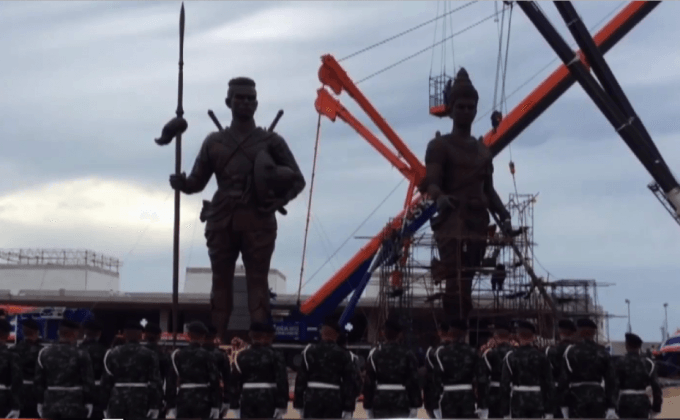 ทบ.อัญเชิญพระบรมราชานุสาวรีย์พ่อขุนรามคำเเหง