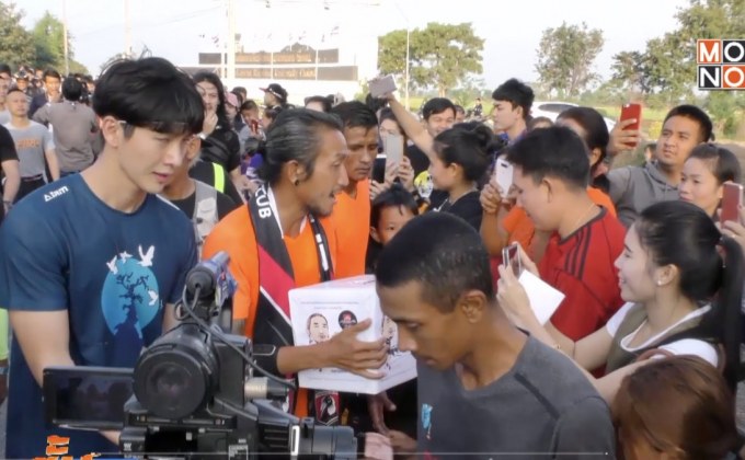 ตูนวิ่งถึงชัยนาท ยอดบริจาคใกล้แตะ 700 ล้าน
