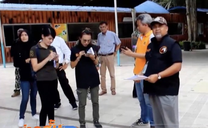 ชุดเหยี่ยวดงบุกตรวจสอบเสือโคร่งสวนสัตว์ศรีราชา