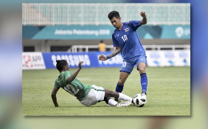 ช้างศึกเอเชียนเกมส์ตามเจ๊าบังคลาเทศหืด 1-1