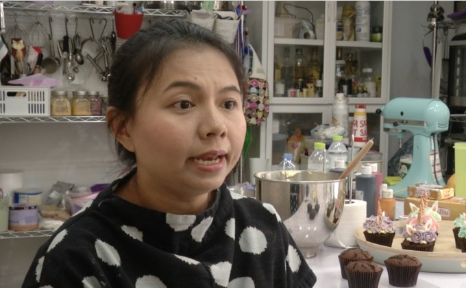 เค้กดอกไม้สไตล์เกาหลี