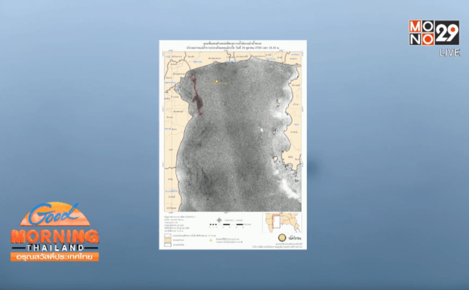 พบต้นตอคราบน้ำมันถูกปล่อยจากปากน้ำแม่กลอง