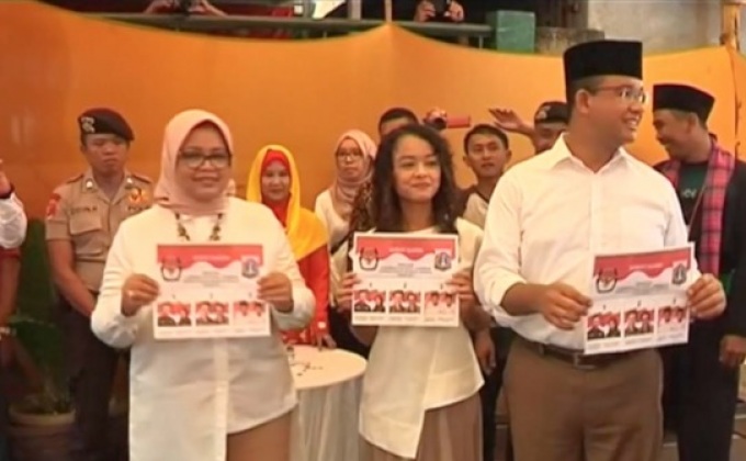 เลือกตั้งผู้ว่าการกรุงจาการ์ต้า อินโดนีเซีย