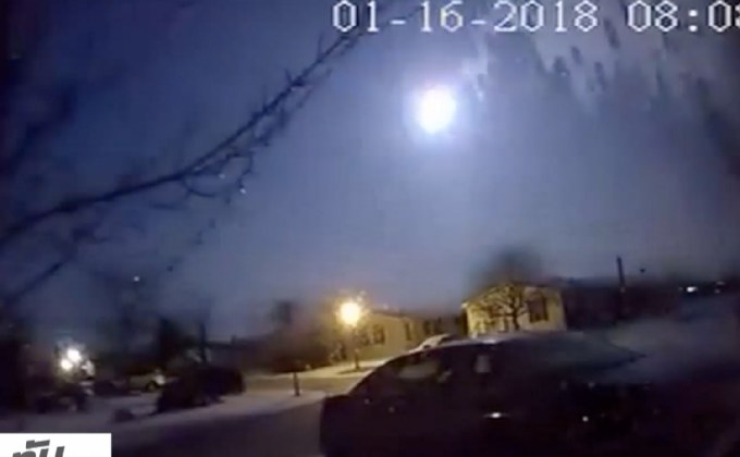 ปรากฏการณ์ดาวตกเหนือท้องฟ้าสหรัฐฯ-แคนาดา