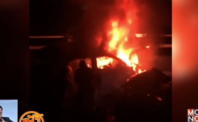 เซลส์แมนจีนสวมบทฮีโร่ช่วยชีวิตคนจากรถไฟไหม้