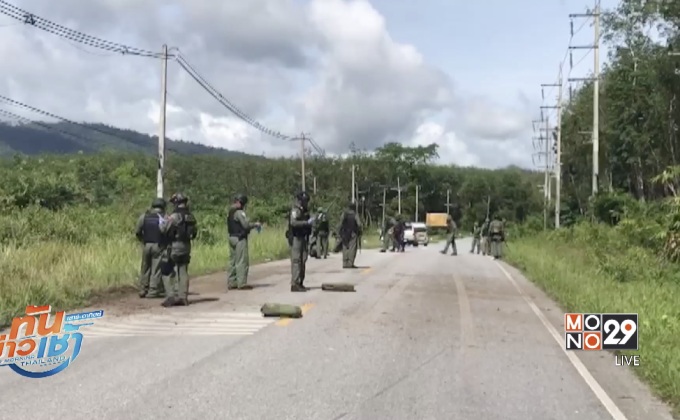 คุม1ผู้ต้องสงสัย เอี่ยวระเบิดยะลา หิ้วสอบค่ายทหาร