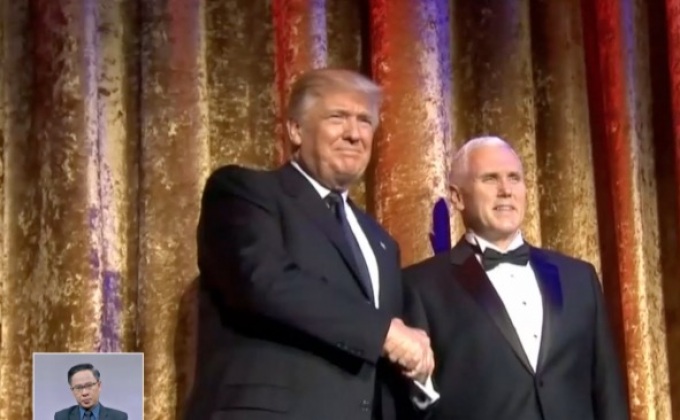 “ทรัมป์” ร่วมงานเลี้ยงก่อนพิธีสาบานตน