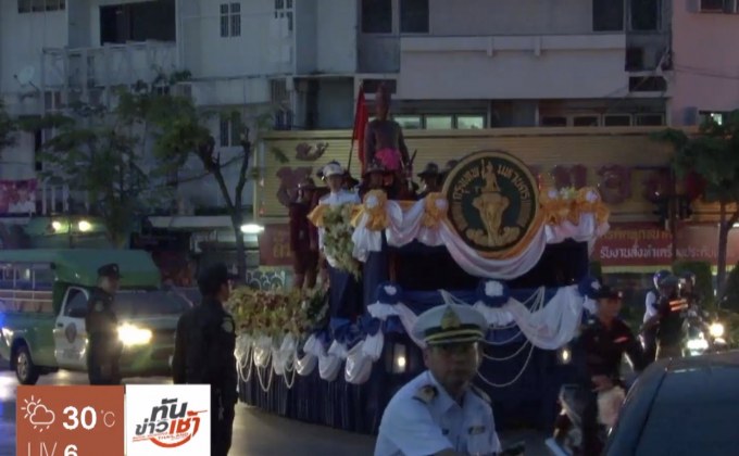 เตรียมอัญเชิญพระบรมรูปพระเจ้าตากสู่พระราชวังเดิม