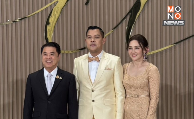 แขกคับคั่งร่วมงานแต่งงาน “ธนกร-แคทลีน” ณ โรงแรมหรูใจกลางกรุงเทพฯ