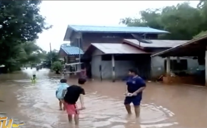 น้ำท่วม จ.ขอนแก่น ขยายเข้าพื้นที่ชั้นใน