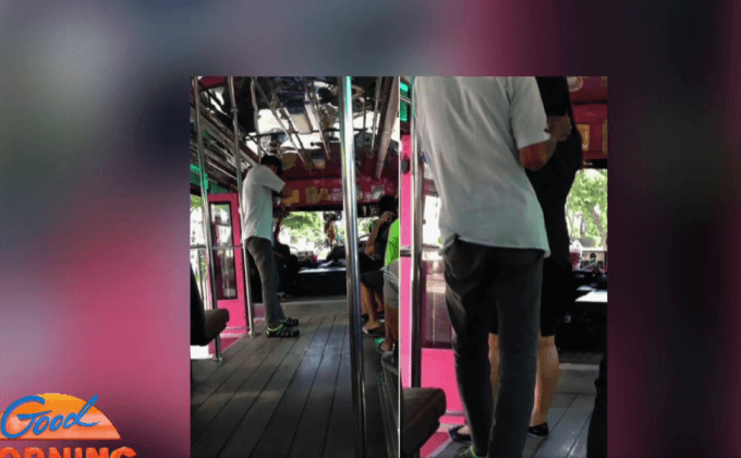 ไล่ออก กระเป๋ารถเมล์สาย 39 ใช้มีดขู่ผู้โดยสาร