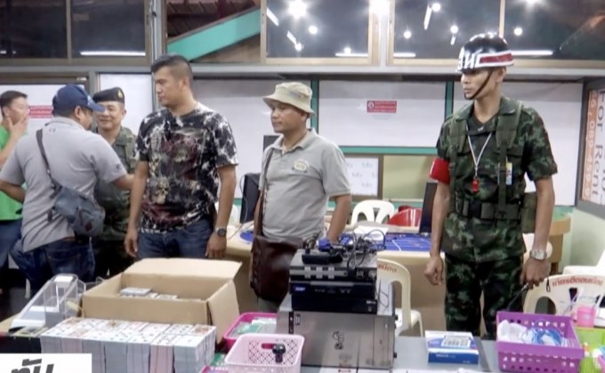 เจ้าหน้าที่ทลายบ่อน “นวย ดอนเมือง”