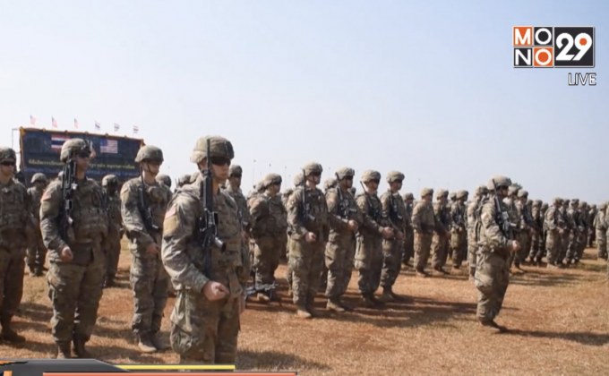 ทหารไทย-สหรัฐฯ 2,000 นาย ร่วมฝึกผสม