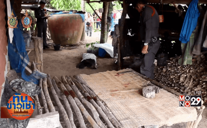 สยอง! พบชายถูกฆ่าหั่นศพ แขนขายัดถัง-ลำตัวซุกถุงปุ๋ย