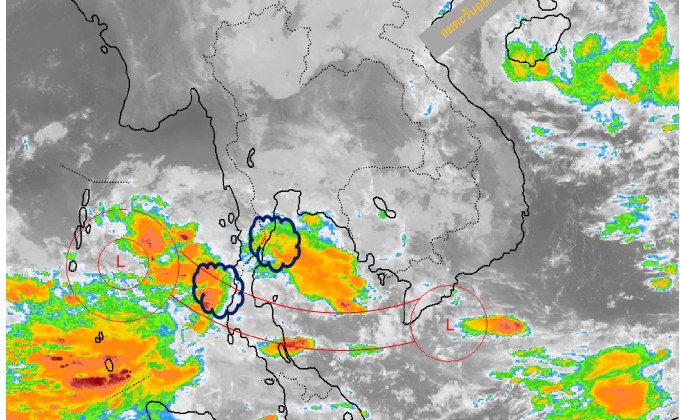 เตือน ภาคใต้ระวังฝนตกหนัก-หนักมากบางแห่ง (21 ต.ค.)