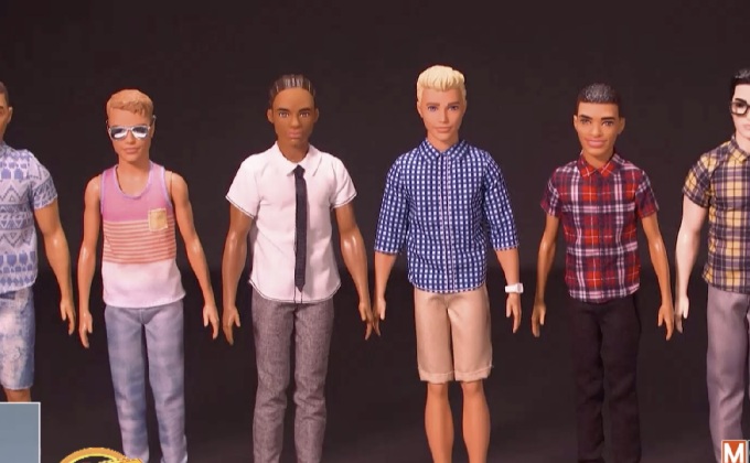 เผยโฉมตุ๊กตา “เคน” หลากรูปร่าง-สีผิว