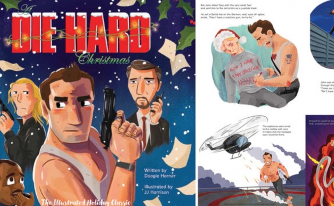Die Hard กลายเป็นหนังสือนิทานเด็กธีมเทศกาลคริสมาส