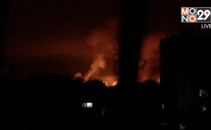 อิสราเอลตอบโต้กลุ่มอาวุธในฉนวนกาซา