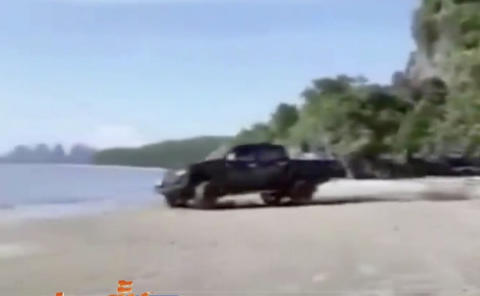 แจ้งความเอาผิดขับรถออฟโรดบนชายหาด จ.ตรัง