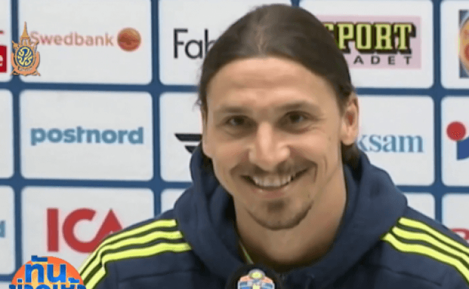 “ซลาตัน” ประกาศซบผีแดงผ่านทวิตเตอร์