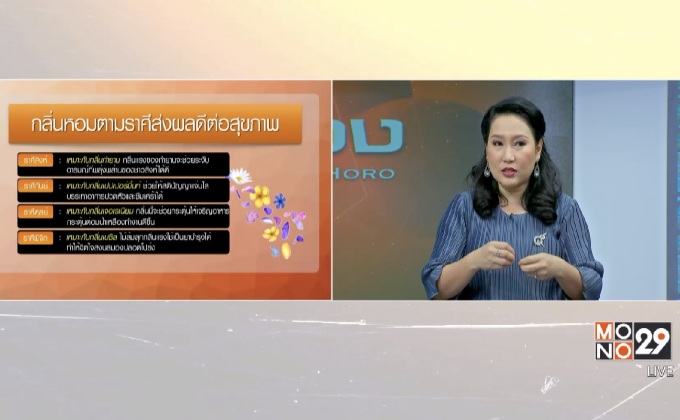 กลิ่นหอมตามราศีส่งผลดีต่อสุขภาพ