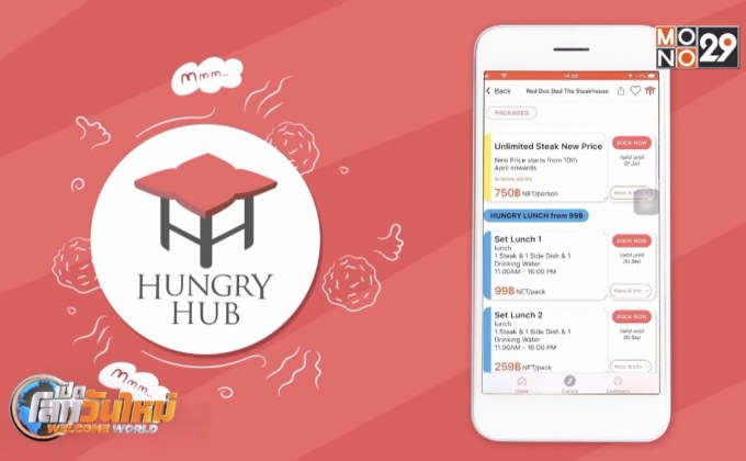 Startup Showcase ตอน : Hungry Hubแอปฯ เด็ดสายกิน แหล่งรวมบุฟเฟ่ต์อันดับ 1 ของไทย