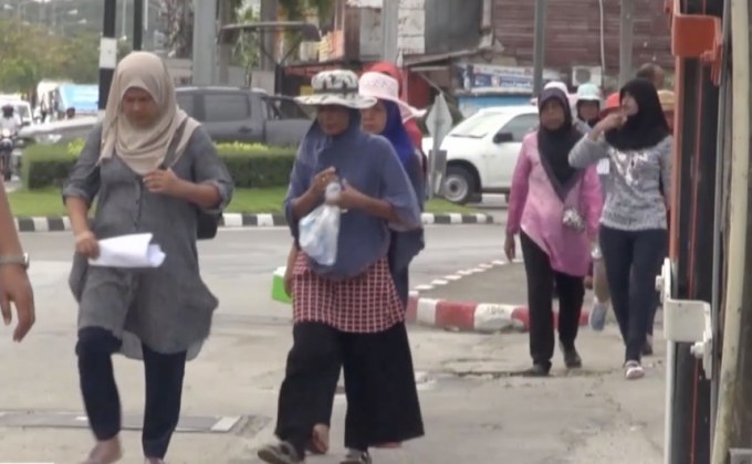 เดินเพื่อมิตรภาพอีสาน-ใต้ ผ่านไปอย่างเรียบร้อย