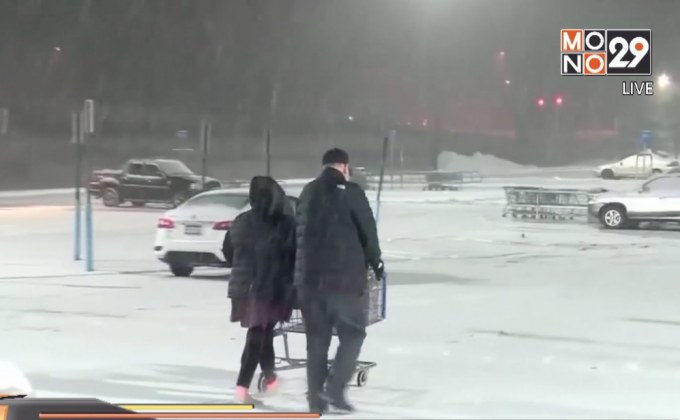 รัฐทางตะวันออกเฉียงเหนือสหรัฐฯ เผชิญพายุหิมะ