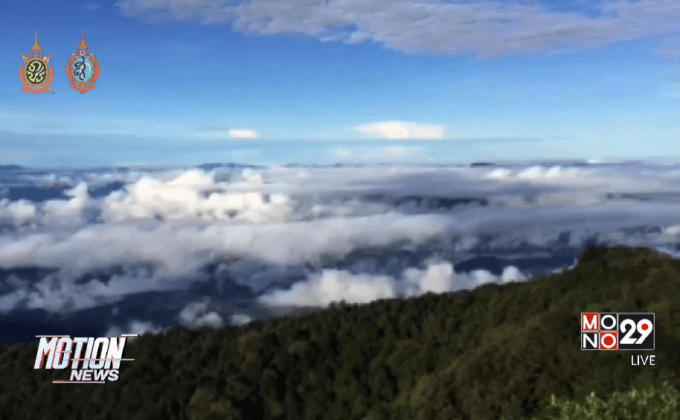 เริ่มเห็นทะเลหมอกดอยอินทนนท์