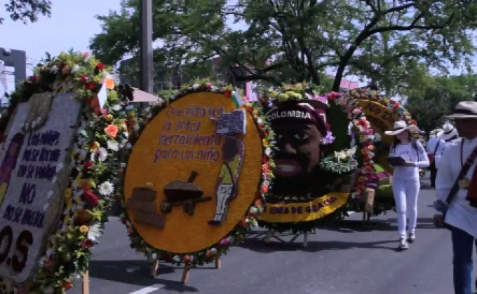 ​เทศกาลดอกไม้ในโคลอมเบีย