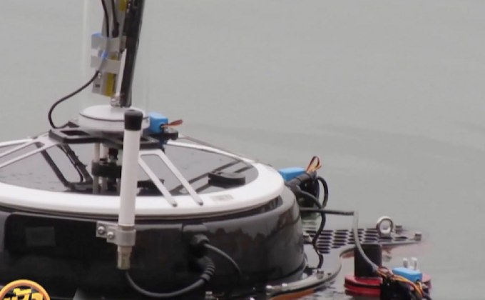 “หุ่นยนต์ปลา AI” สำรวจสภาพน้ำใต้ทะเล