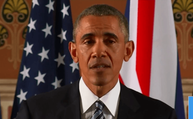 ปธน.โอบามา ค้านอังกฤษตีจาก EU