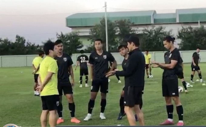 ช้างศึกยู23 ซ้อมโค้งสุดท้ายก่อนดวลบาห์เรน