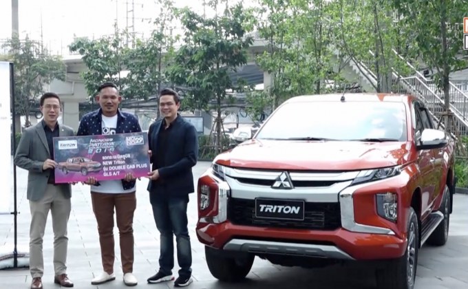 ส่งมอบรถมิตซูบิชิ New Triton ให้ผู้โชคดี  “MONO29 Pattaya Countdown 2019”
