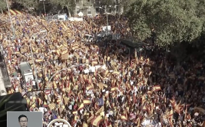 สเปนขู่ยับยั้งการประกาศเอกราชแคว้นกาตาลุญญา