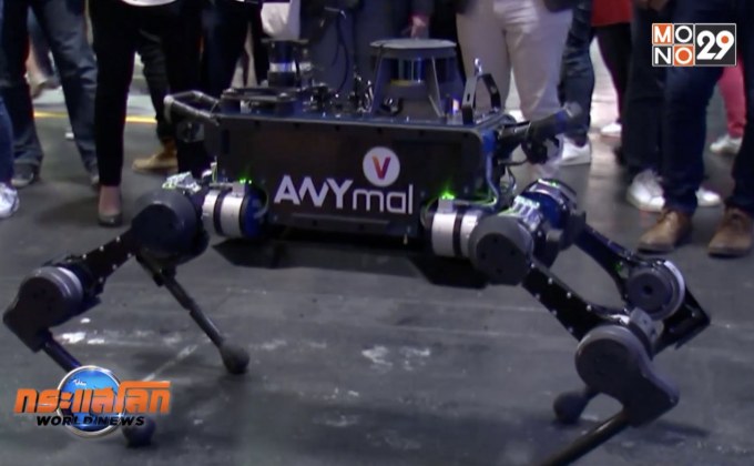 ANYmal หุ่นยนต์ 4 ขาสารพัดประโยชน์